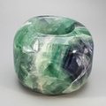 Rainbow Fluorite Tealight Candle Holder ~8.5 x 6.2cm