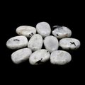 Rainbow Moonstone Drilled Tumble Stone