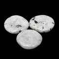 Rainbow Moonstone Flat Tumble Stone ~40-43mm
