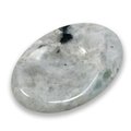 Rainbow Moonstone Thumb Stone ~40mm
