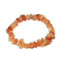 Red Aventurine Gemstone Chip Bracelet