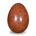 Red Goldstone Crystal Egg ~48mm