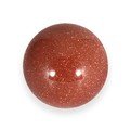 Red Goldstone Crystal Sphere ~25mm