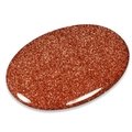 Red Goldstone Palm Stone ~70x50mm