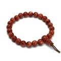 Red Goldstone Power Bead Bracelet