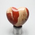 Red Jasper Crystal Heart ~45mm