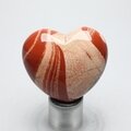 Red Jasper Crystal Heart ~45mm