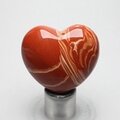 Red Jasper Crystal Heart ~45mm