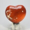 Red Jasper Crystal Heart ~45mm