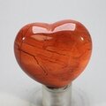 Red Jasper Crystal Heart ~45mm