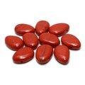 Red Jasper Drilled Tumble Stone
