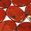 Red Jasper Palm Stone ~70x50mm