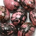 Rhodonite Crystal Egg ~48mm