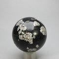 Rhodonite Snowflake Crystal Sphere  ~49mm