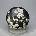 Rhodonite Snowflake Polished Stone ~57mm