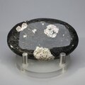 Rhodonite Snowflake Polished Stone ~63mm