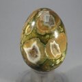 Rhyolite Crystal Egg ~49mm