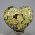Rhyolite Crystal Heart ~45mm