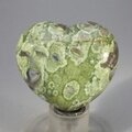 Rhyolite Crystal Heart ~45mm