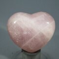 Rose Quartz Crystal Heart  ~45mm