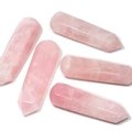 Rose Quartz Crystal Massage Wand ~70mm