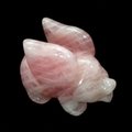 Rose Quartz Crystal Winged Pig