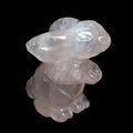 Rose Quartz Crystal Rabbit