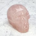 Rose Quartz Crystal Skull ~56x41mm
