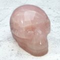 Rose Quartz Crystal Skull ~67x52mm