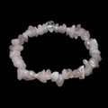 Rose Quartz Gemstone Chip Bracelet