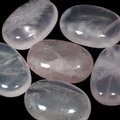 Rose Quartz Massage Stone ~45mm (Extra Grade)