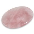 Rose Quartz Palm Stone ~70x50mm