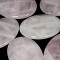 Rose Quartz Palm Stone ~70x50mm