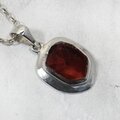 Rubellite (Pink Tourmaline) 925 Silver Pendant ~22mm