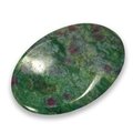 Ruby Fuchsite Thumb Stone ~40mm