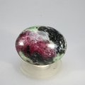 Ruby in Zoisite Polished Stone ~37mm