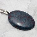 Ruby Kyanite Pendant ~37mm