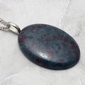 Ruby Kyanite Pendant ~37mm