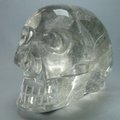 Rutilated Quartz Crystal Skull ~11 x 8cm