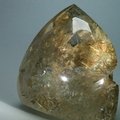 Gold Rutile Quartz Polished Point ~11 x 11cm