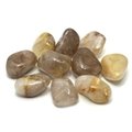 Rutilated Quartz Tumble Stone (20-25mm)