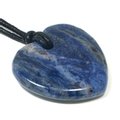 Sagittarius Birthstone Necklace - Sodalite Heart