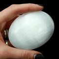 Selenite Massage Stone ~80mm