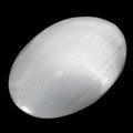 Selenite Massage Stone ~80mm