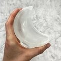 Selenite Moon Charging Bowl ~150mm