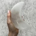 Selenite Moon Charging Bowl ~155mm