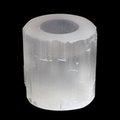 Selenite Tealight Candle Holder ~8cm