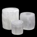 Selenite Tealight Candle Holder