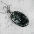 Seraphinite Gemstone Pendant ~30mm