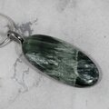 Seraphinite Gemstone Pendant ~39mm